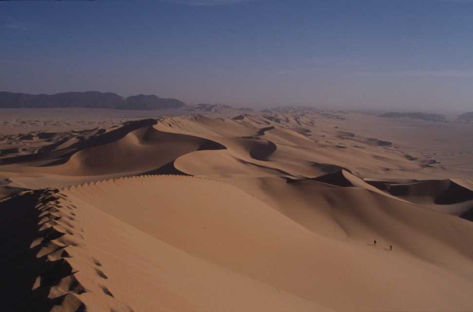 Du sommet de la grande dune d'Arakao, le 21 février 2004