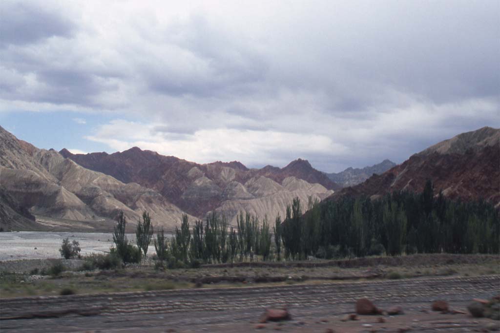 Traversée des contreforts du Pamir, le 19 août 2005