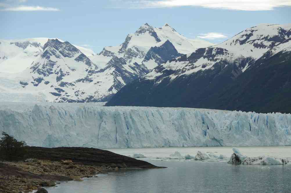 Le glacier Perito Moreno, le 11 novembre 2012