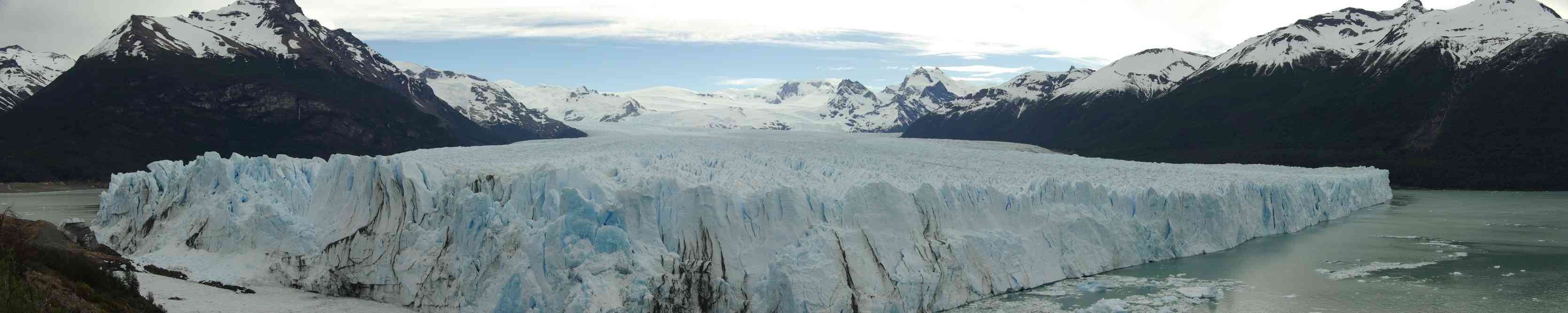 Le Perito Moreno et son cirque glaciaire, le 11 novembre 2012