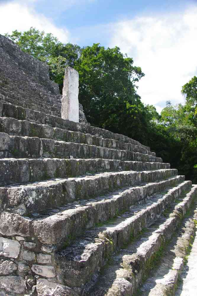 Calakmul (structure II), le 24 janvier 2016