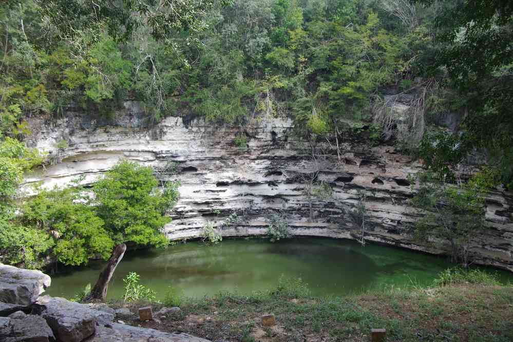 Chichén Itzá (cenote sacré), le 27 janvier 2016