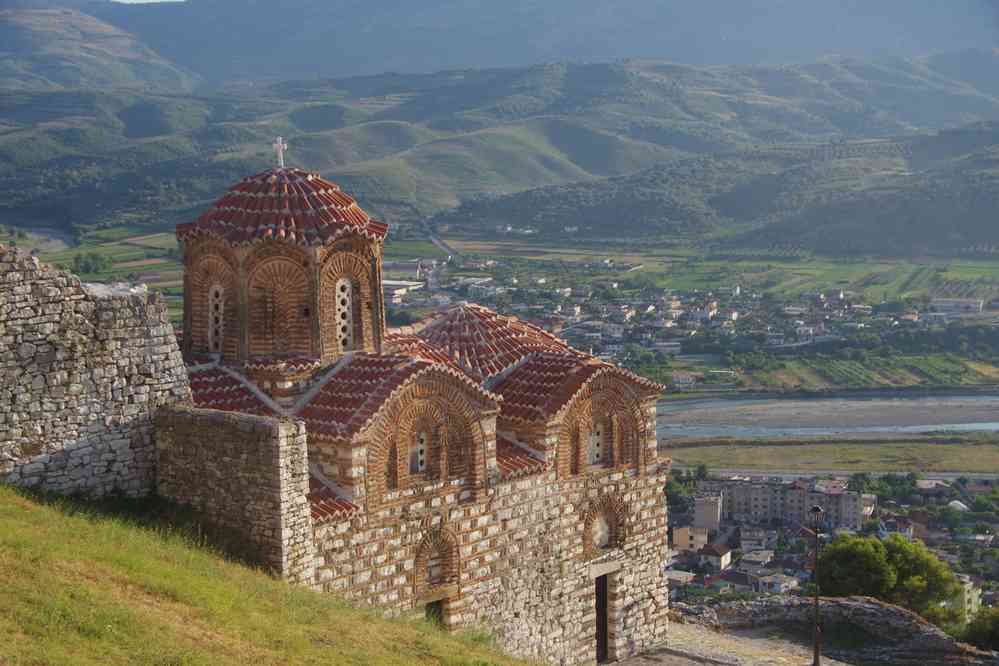Berat : église de la Ste Trinité, le 22 juillet 2016