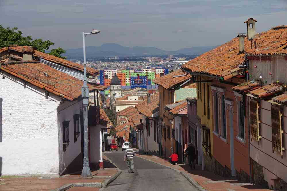 Bogotá, balade dans le quartier colonial, le 23 janvier 2018