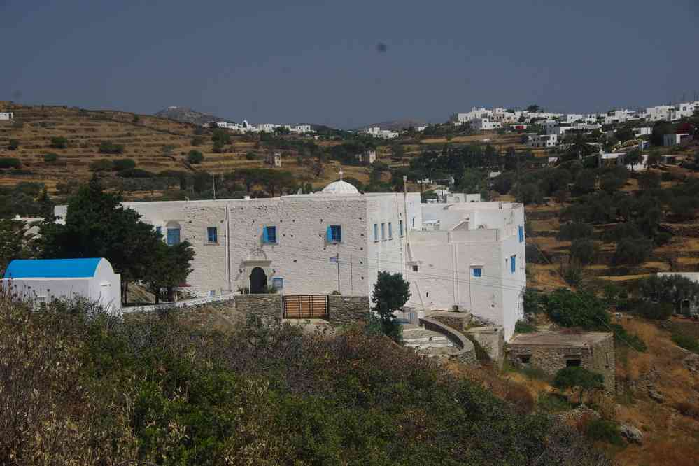 Siphnos (Ν. Σίφνος), monastère de Panagia (παναγία) Vrysis, le 23 juin 2021