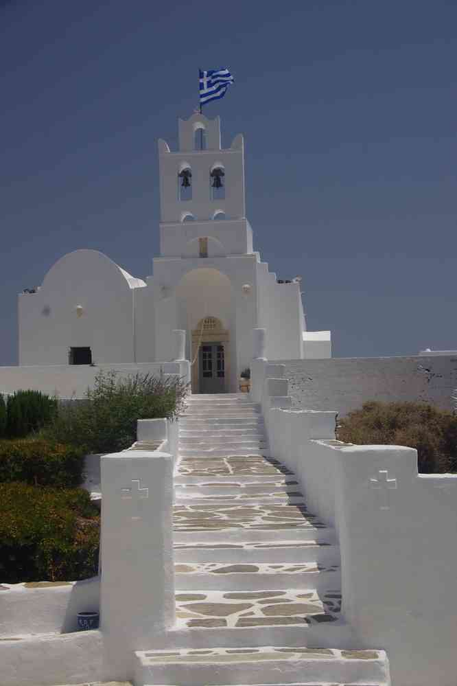 Siphnos (Ν. Σίφνος), monastère de Chrysopigi (Μ. Παναγία Χρυσοπηγή), le 23 juin 2021