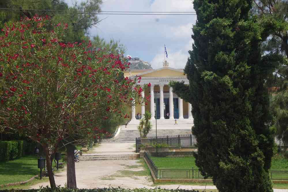 Le Zappéion d’Athènes (Αθήνα), le 3 juillet 2021