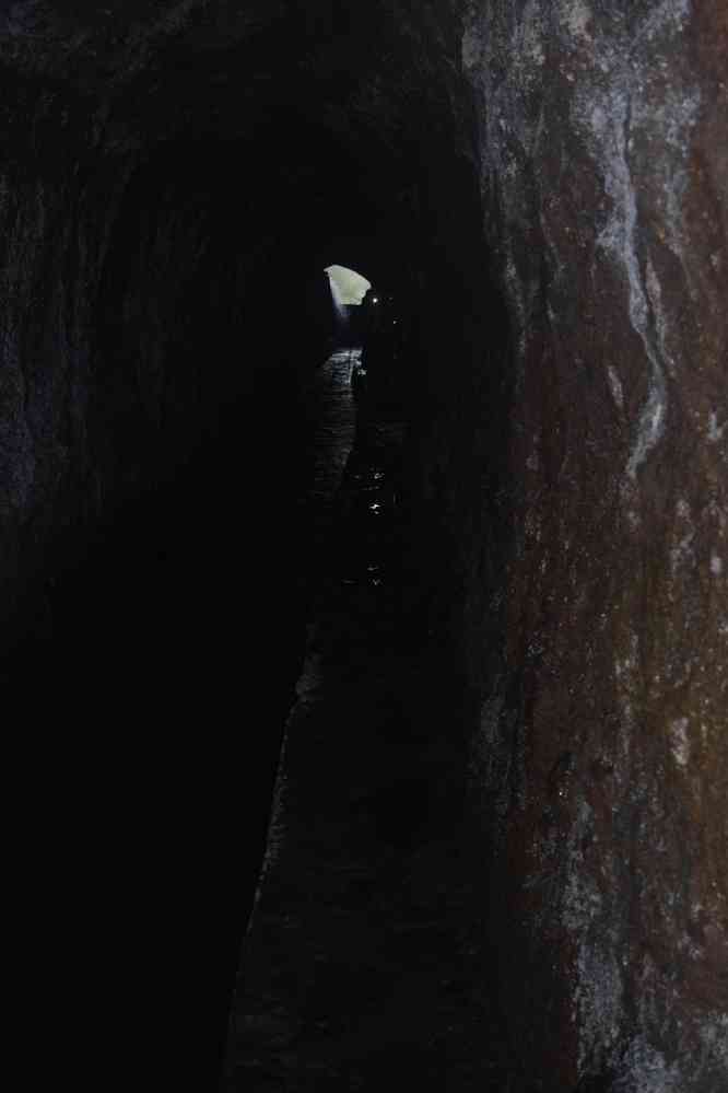 Tunnel d’1km sur la levada del Norte, le 11 mai 2022