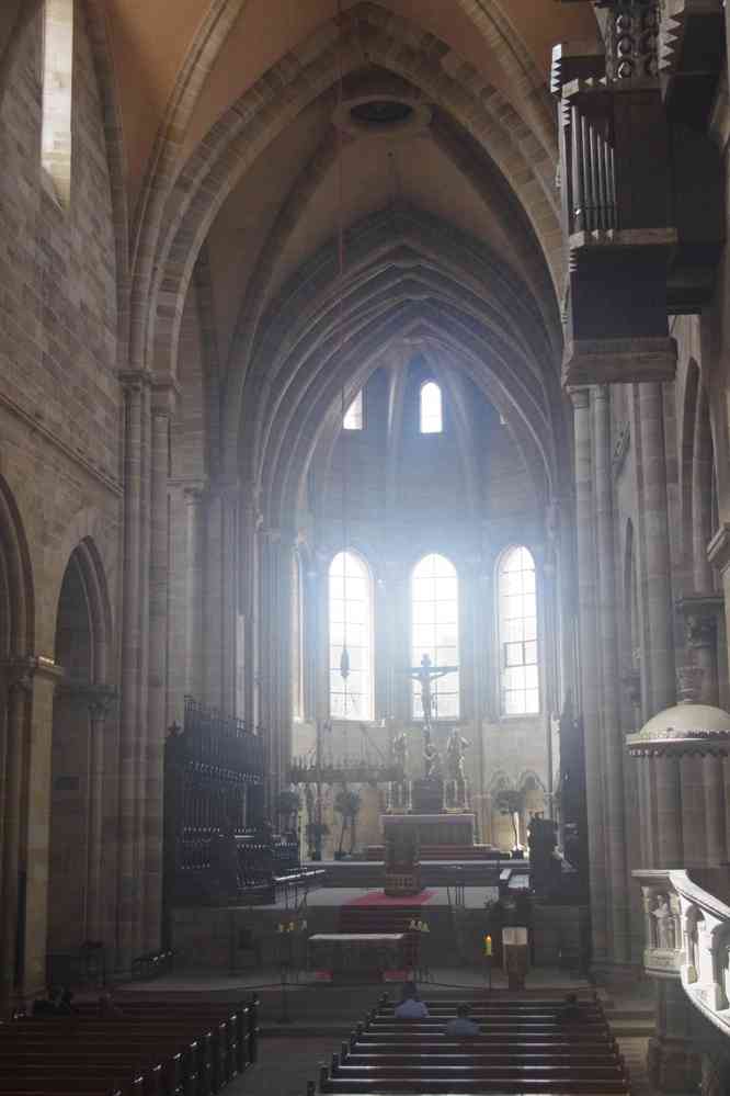 Cathédrale Saint-Pierre-et-Saint-Georges de Bamberg (ou Kaiserdom), le 9 août 2023