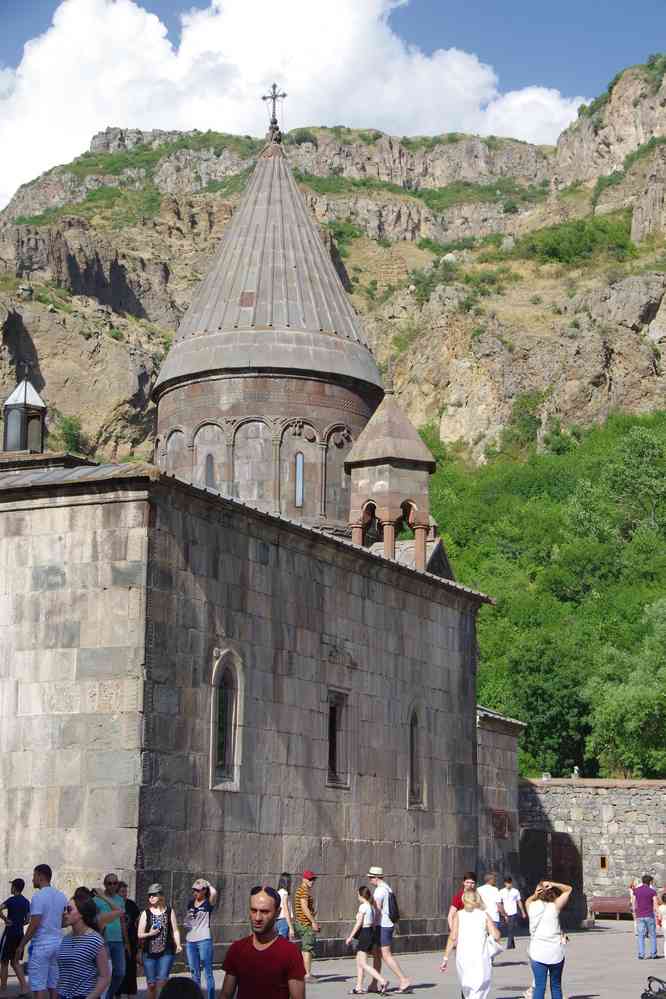 Monastère de Géghard (Գեղարդ), le 30 juillet 2017