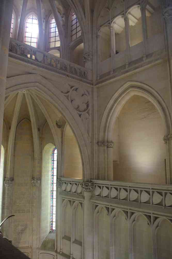 Château de Pierrefonds, la chapelle. Le samedi 21 avril 2018