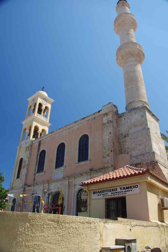 La Canée (Χανιά), église Saint-Nicolas. Le mardi 12 août 2014