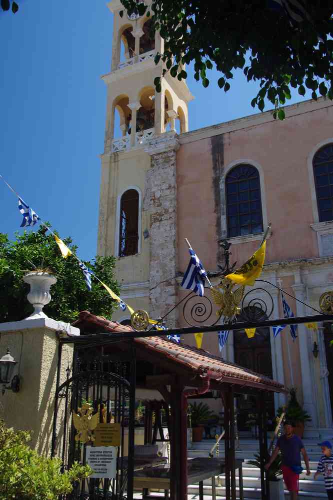 La Canée (Χανιά), église Saint-Nicolas. Le mardi 12 août 2014