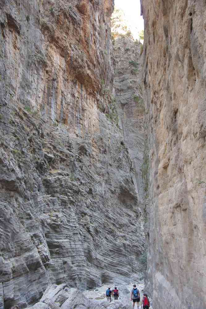 Gorges de Samaria (Φαράγγι Σαμαριάς). Le vendredi 15 août 2014