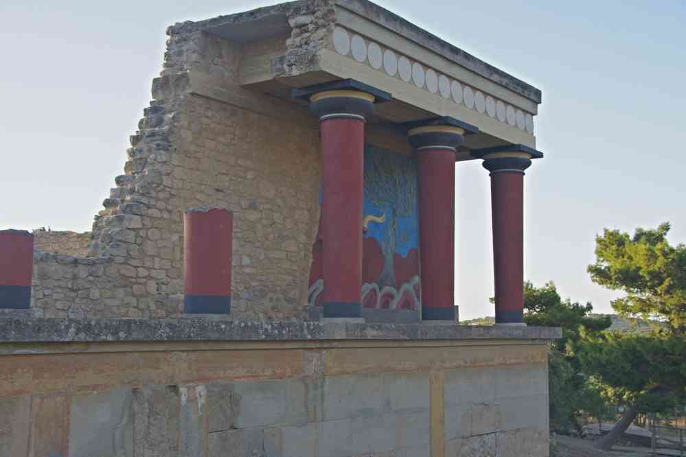 Palais de Cnossos (Κνωσός). Le dimanche 17 août 2014