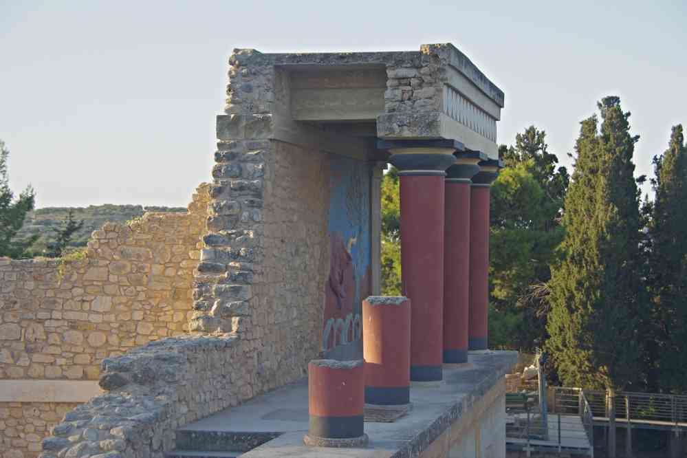 Palais de Cnossos (Κνωσός). Le dimanche 17 août 2014