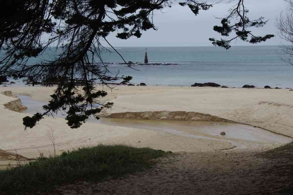 Audierne, plage de Sainte-Évette. Le samedi 4 avril 2015