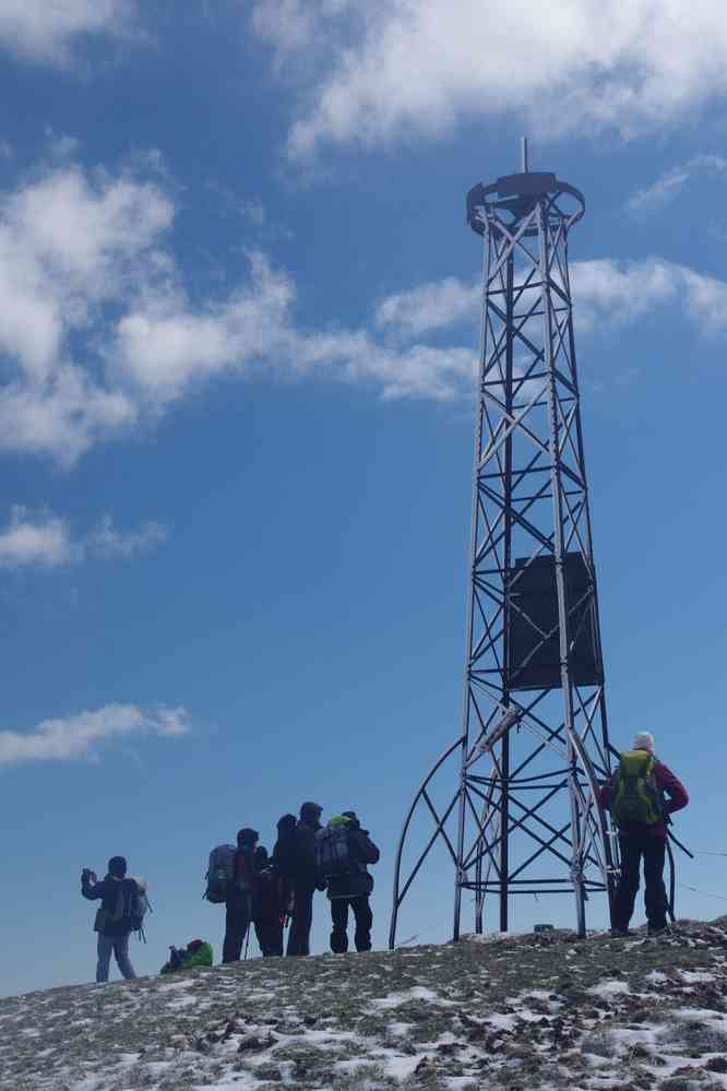 Au sommet du Colomby de Gex (1688 m). Le lundi 6 mai 2019