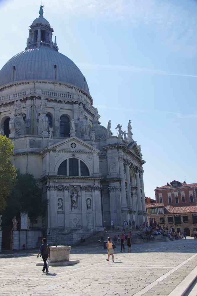 La basilique Santa Maria della Salute. Le samedi 29 août 2015