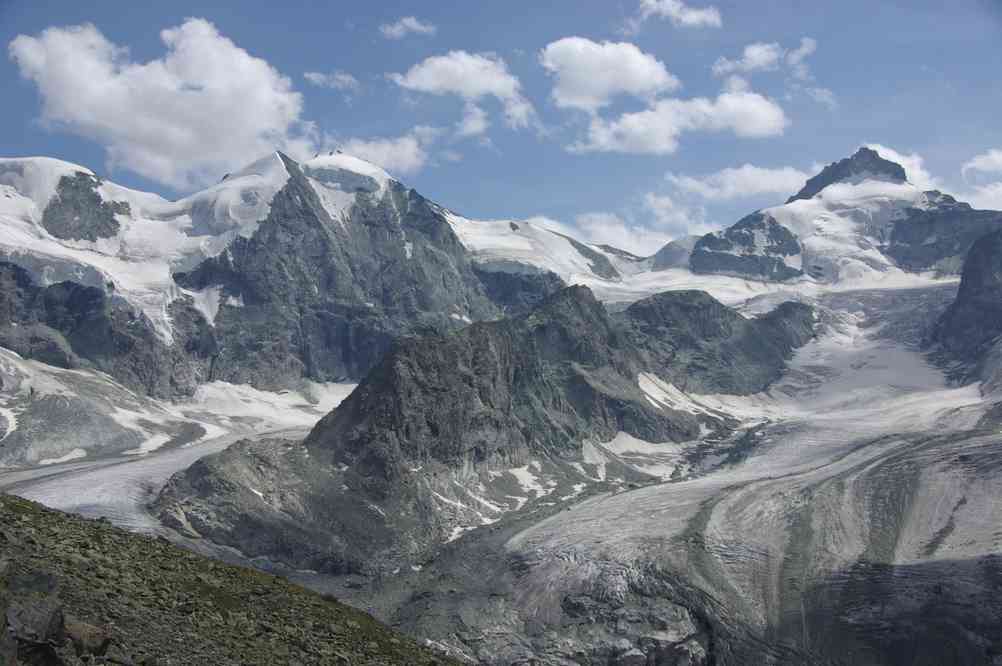 Mont Durand, pointe de Zinal. Le lundi 13 août 2012