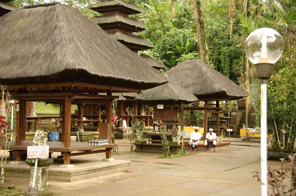 La partie la plus sacrée du temple de Pura Luhur Batukau, le 6 juillet 2007