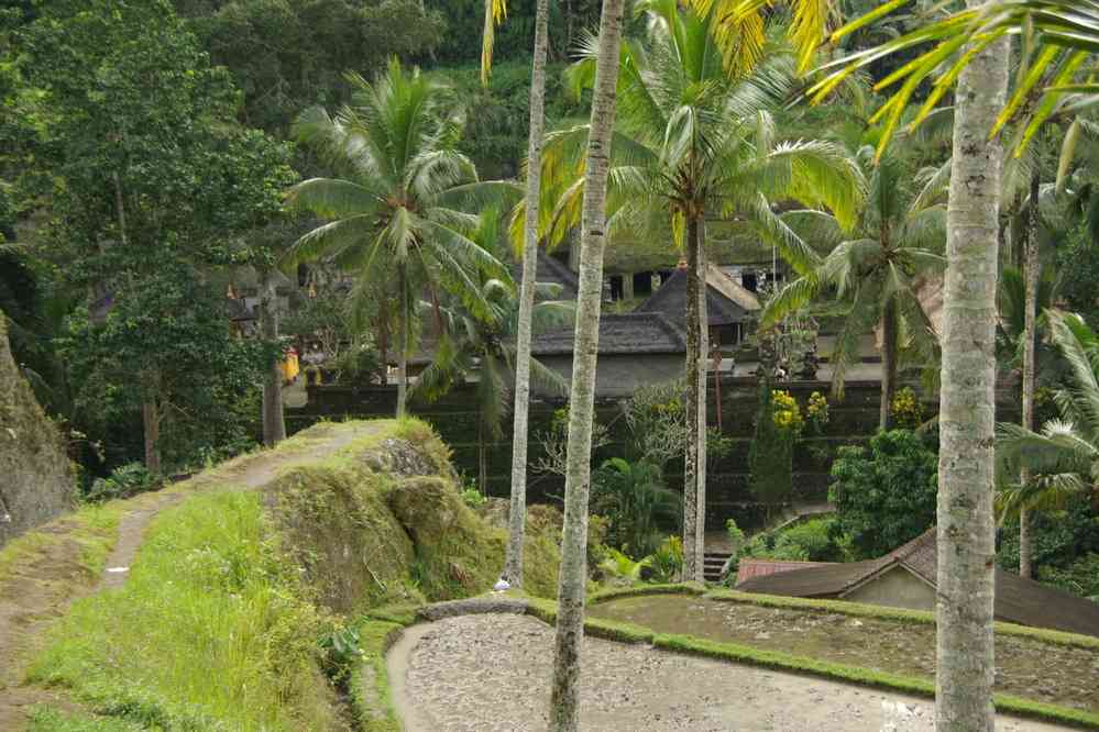 Arrivée au temple de Gunung Kawi, le 9 juillet 2007