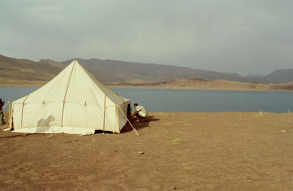 Le lac d’Isli, le 15 août 1994