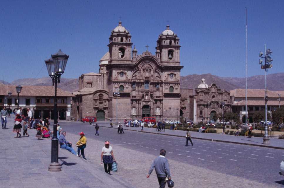 La place d’armes de Cuzco, le 3 août 1996