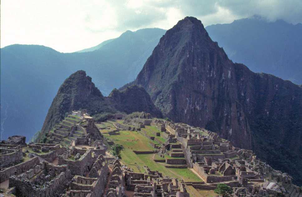 Machu Picchu (vue classique), le 4 août 1996