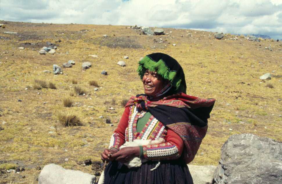 Paysage quechua aux environs de Tinqui