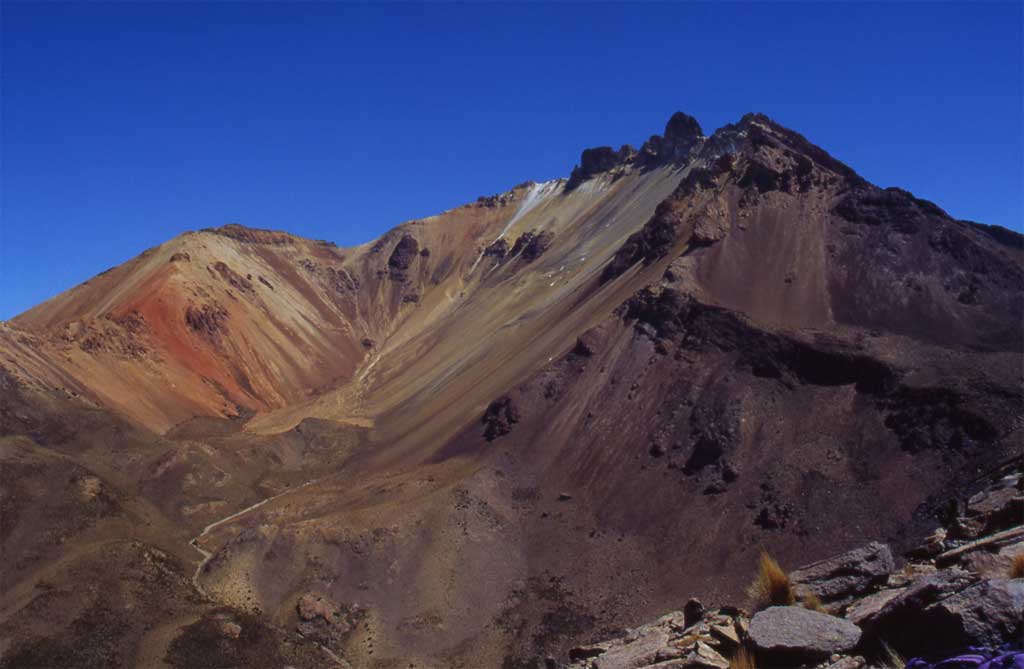 Le volcan Tunupa, le 18 août 2000