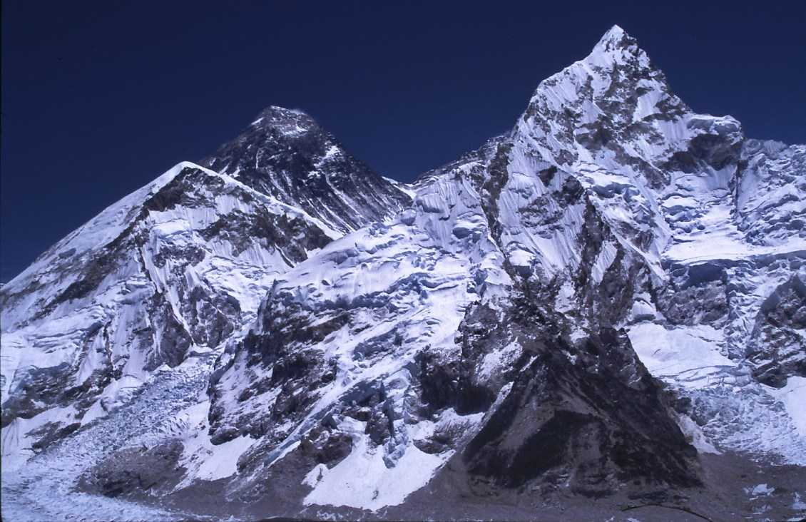 L’Everest vu du Kala Pattar, le 19 avril 2003