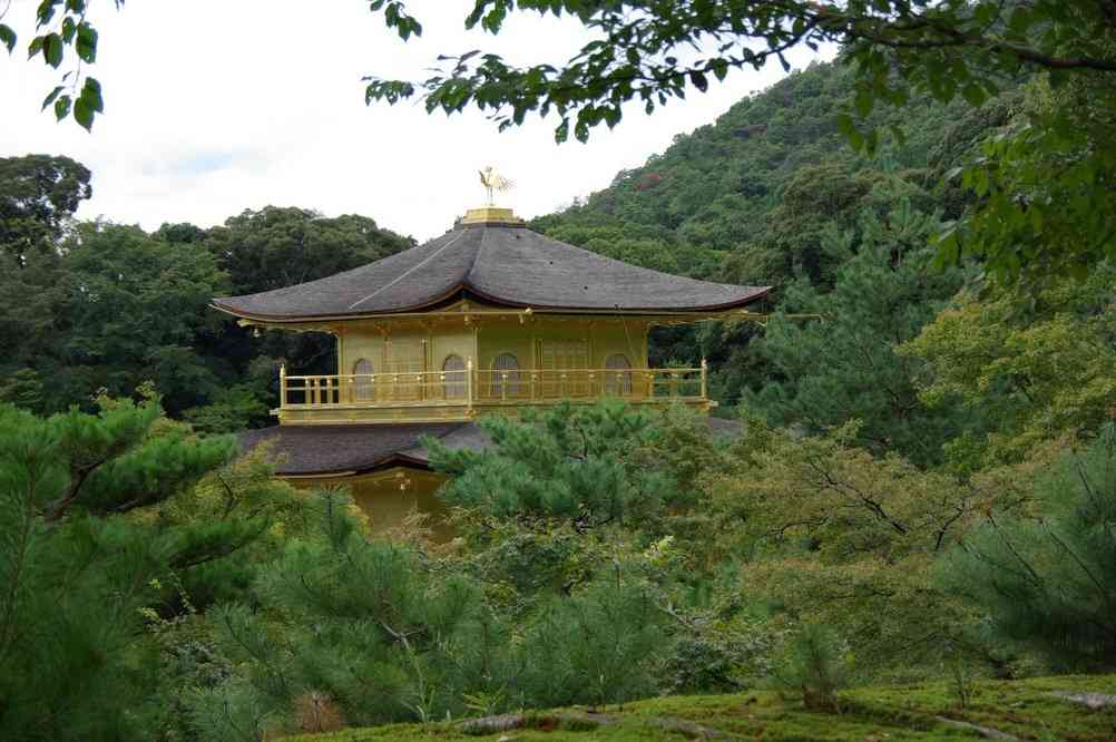 Le pavillon d’Or de Kyōto (Kinkaku-ji), le 15 septembre 2007