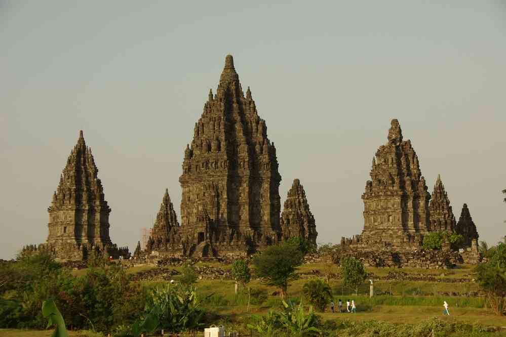 Les temples de Prambanan, le 21 juillet 2007