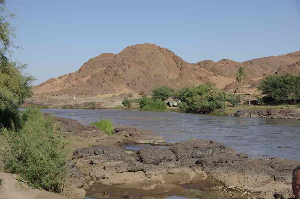 Près de la 6e cataracte du Nil, le 28 décembre 2008