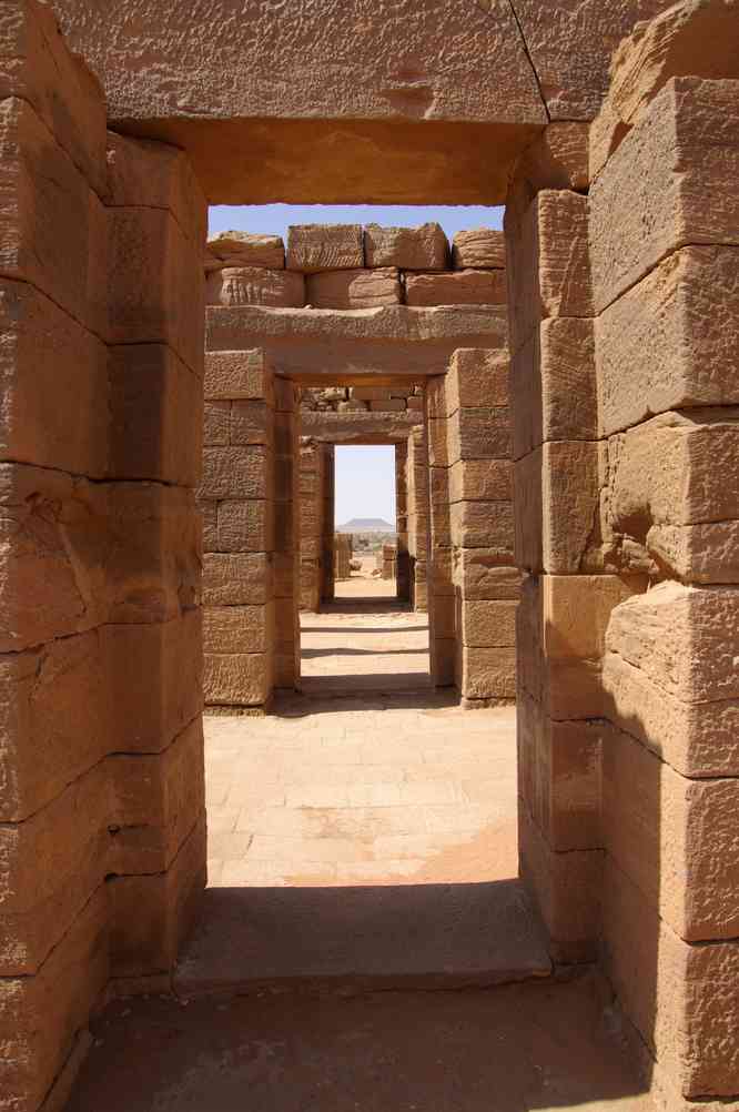 Le temple d’Amon à Naqa, le 29 décembre 2008