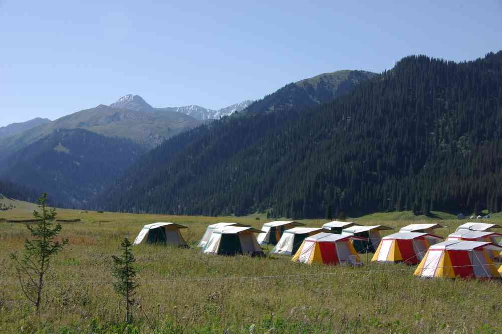 Le camp de Karkara, le 24 août 2009