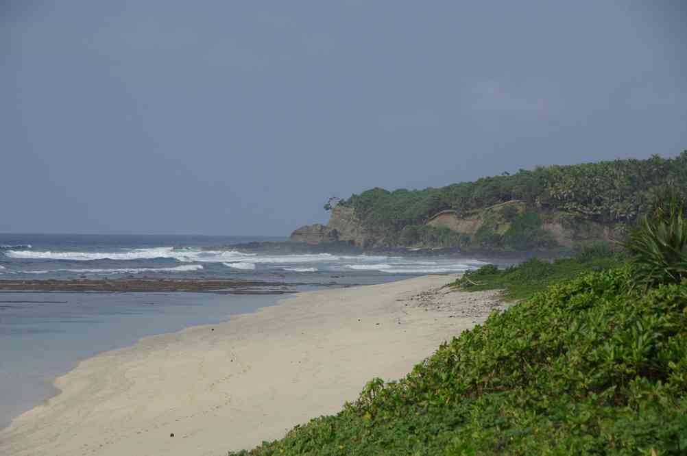 La plage de Yatana, le 11 août 2011