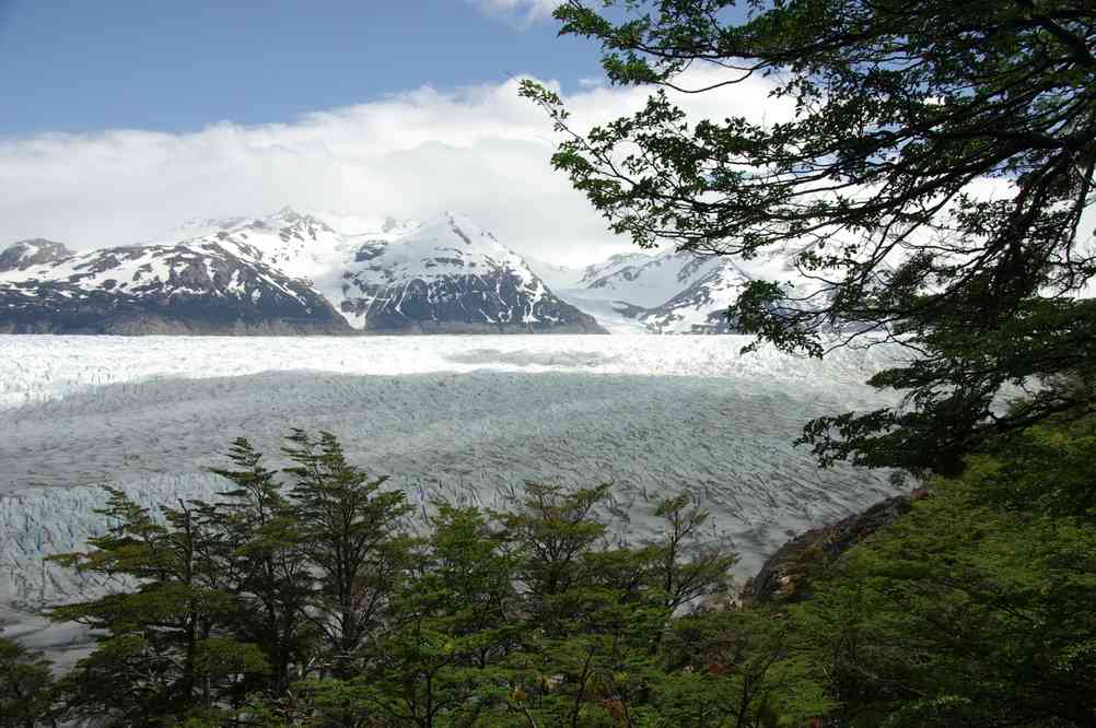 Le glacier Grey, le 17 novembre 2012