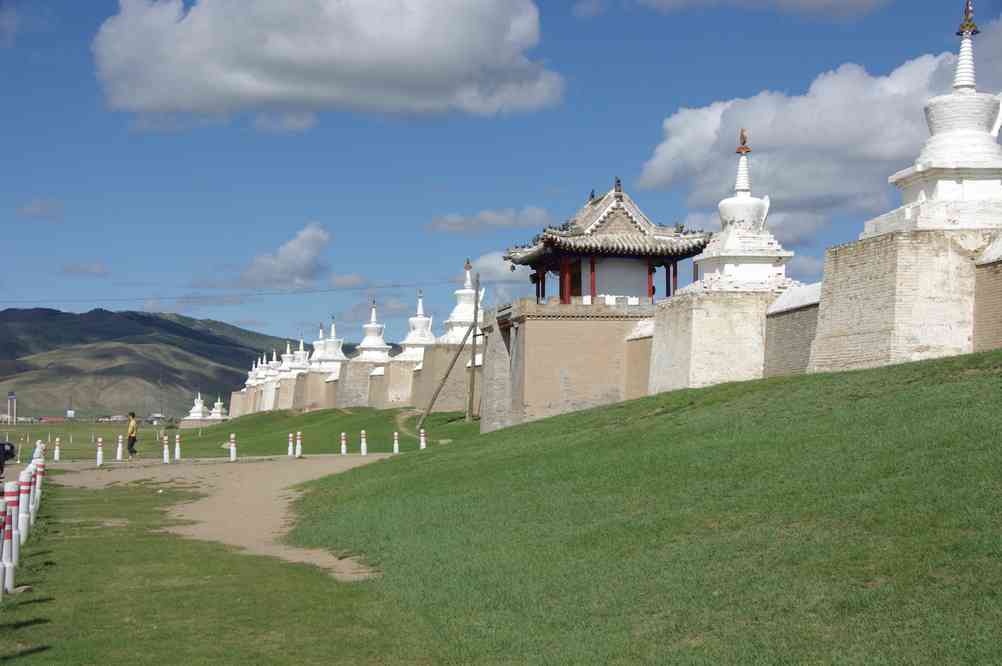 Les murailles du monastère de Karakorum (Хар Хорум), le 21 août 2013