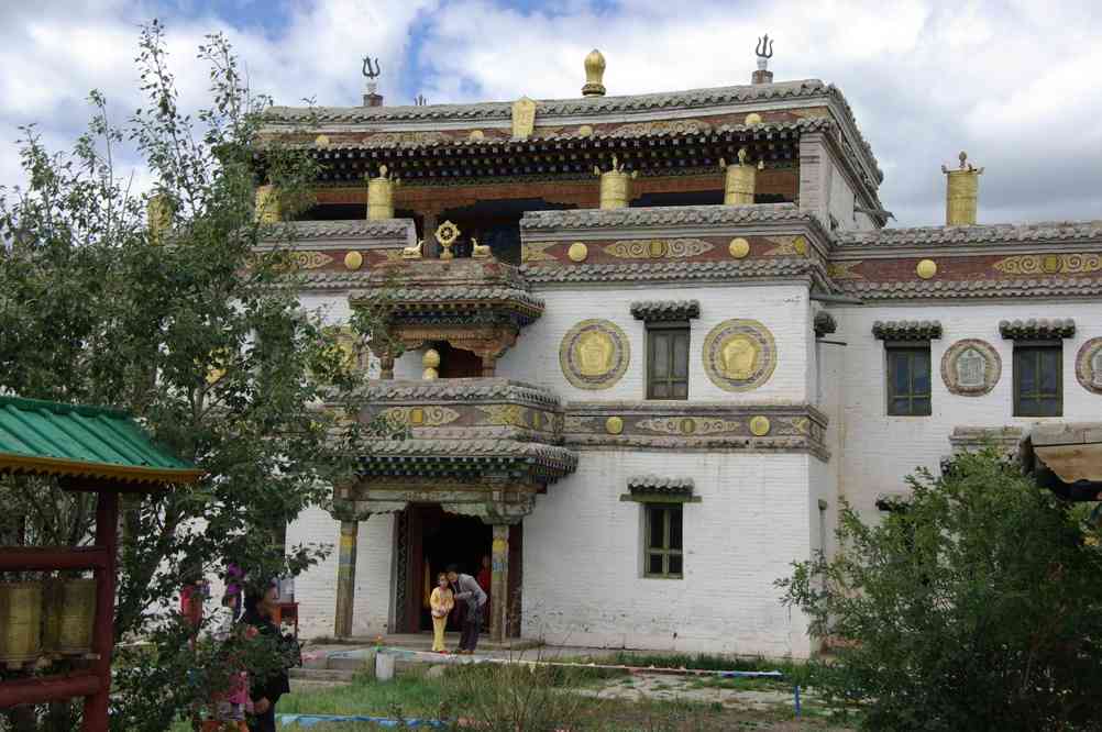 Monastère de Karakorum (Хар Хорум) (partie en activité), le 21 août 2013