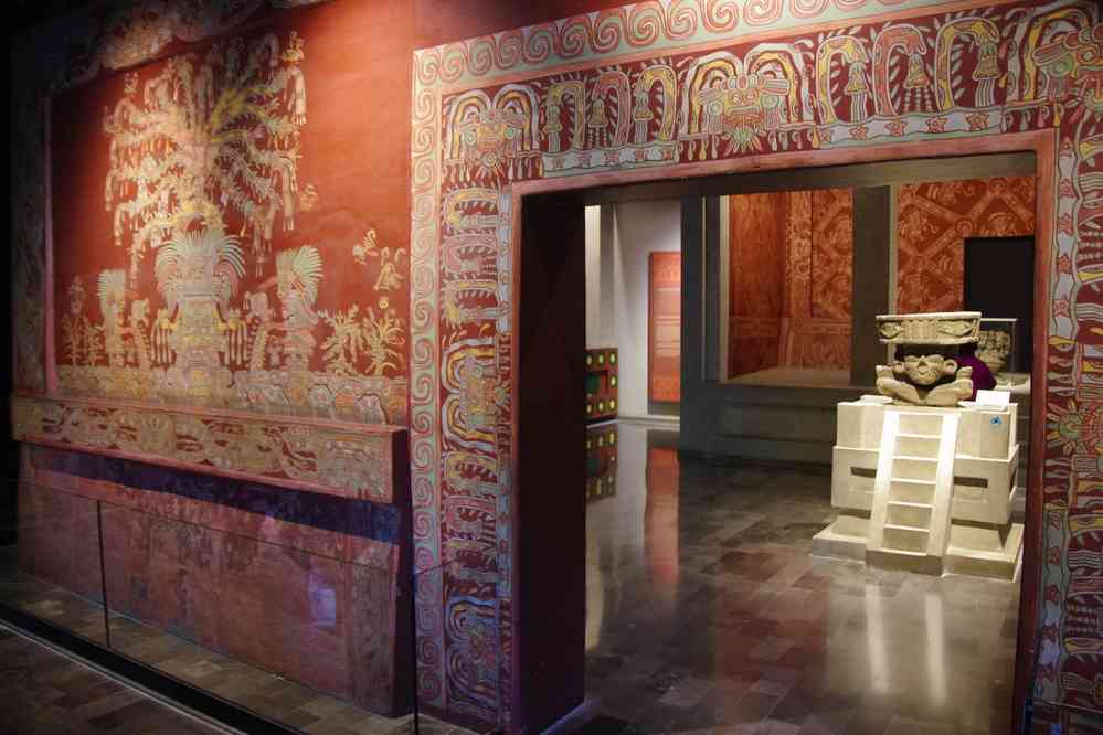 Musée national d’anthropologie. salle de Teotihuacán, le 17 janvier 2016