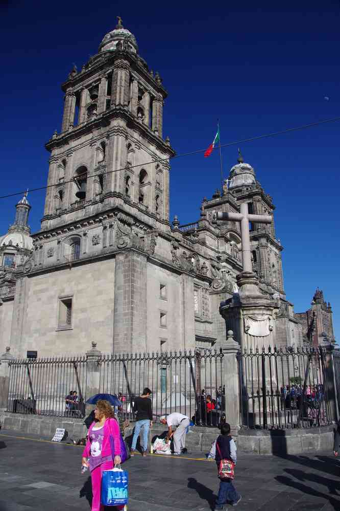 Cathédrale de Mexico, le 17 janvier 2016