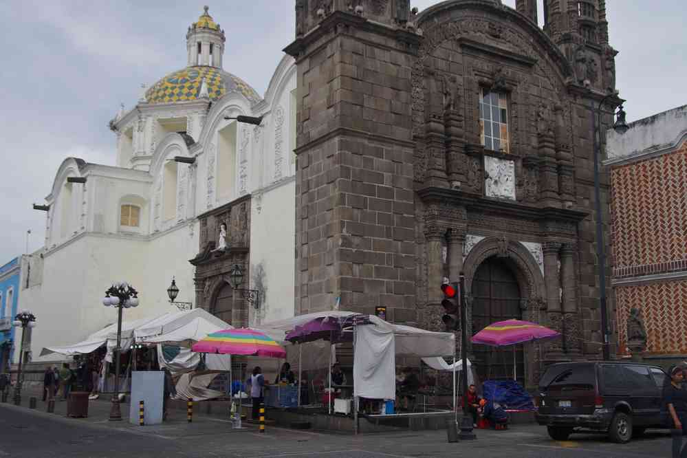 Puebla (temple de San Cristóbal), le 18 janvier 2016
