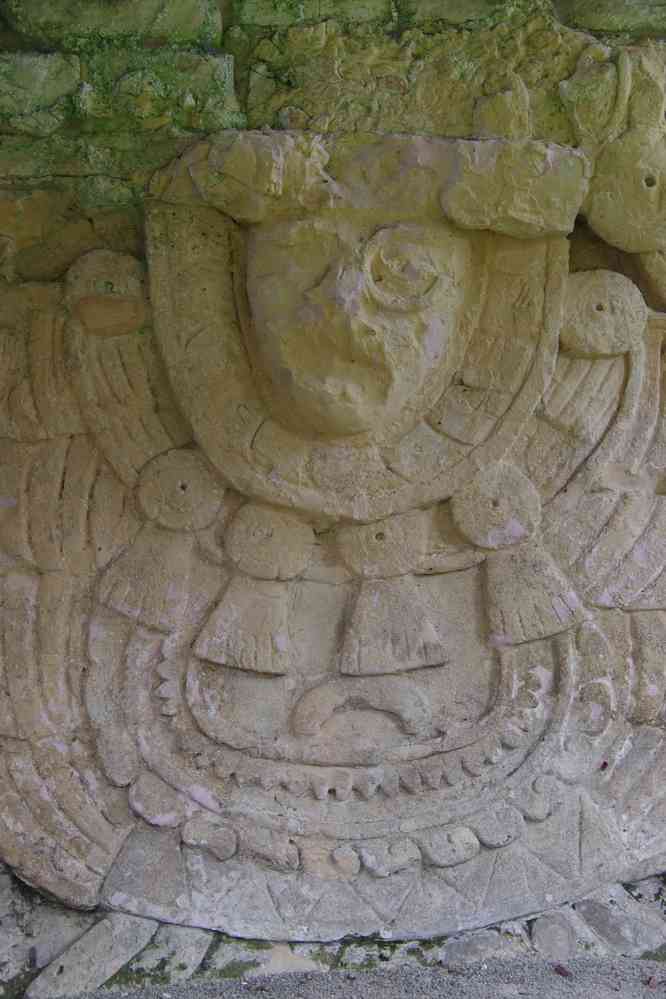 Palenque (temple VIII), le 23 janvier 2016