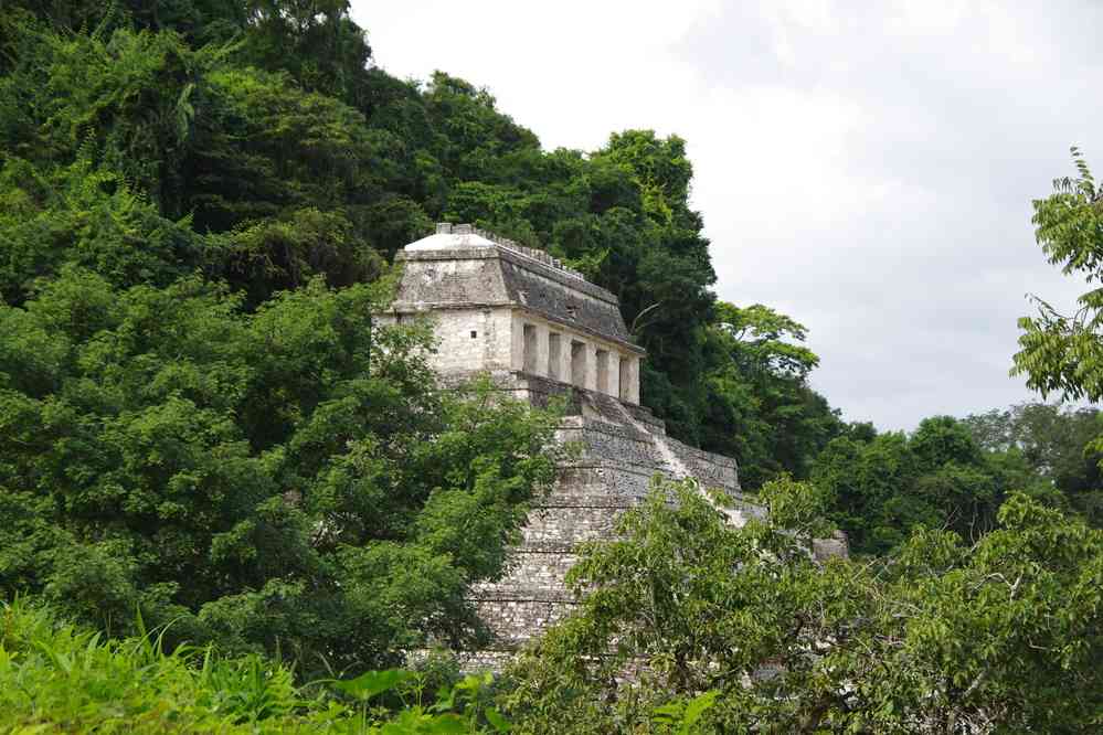 Palenque (temple des Inscriptions), le 23 janvier 2016