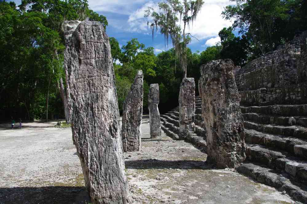 Calakmul (structure II), le 24 janvier 2016