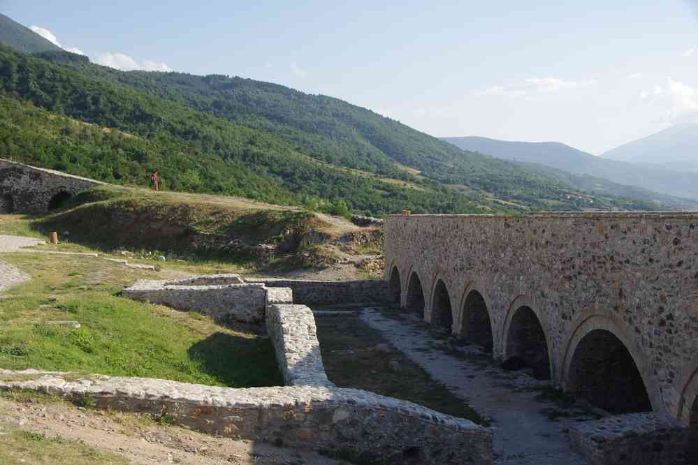 Prizren (Призрен), intérieur de la citadelle, le 14 juillet 2016