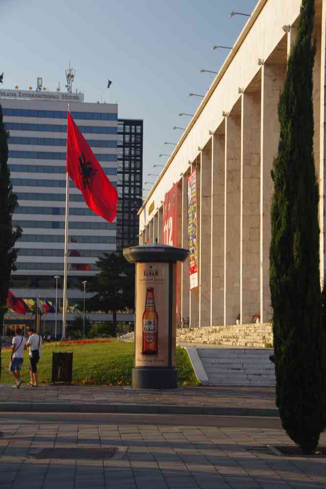 Tirana : l’Opéra, le 23 juillet 2016