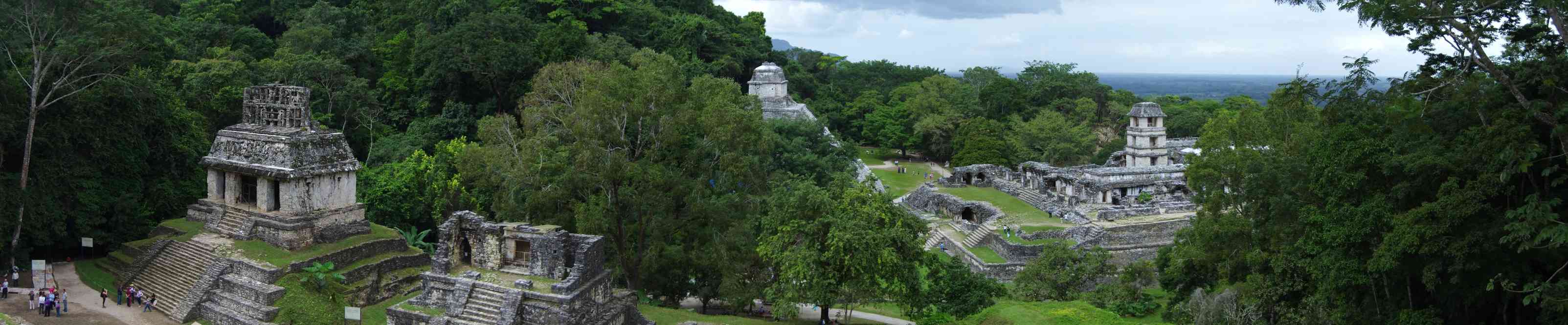 Palenque (panoramique), le 23 janvier 2016